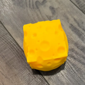 Squishy Squish Cheese Block Cube of Cheddar