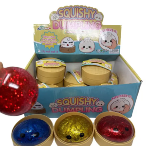 Squishy Glitter Dumplings Toy