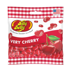 Jelly Belly Very Cherry Jelly Beans Candy Peg Bags