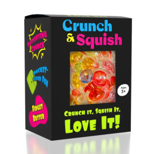 Crunch & Squish Crunchy Squishy Stress Ball Fidget Toy