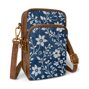 Indigo Sketch Cellphone Bag
