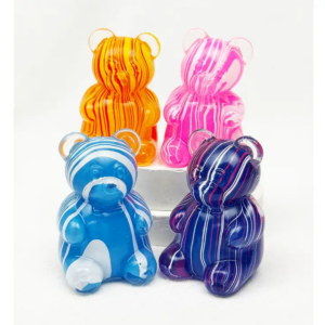 Marbled Gummy Bear Squishy Toy