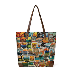 Scenic Tote Shows Us National Park Icons