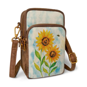 Sunflower Cellphone Sling Adds A Sunny Touch