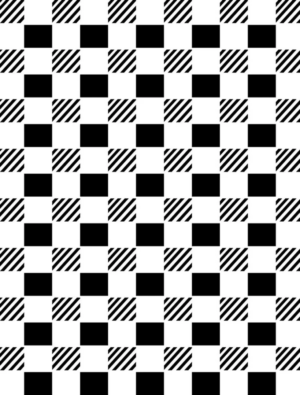 Whimsical Check - Stencil