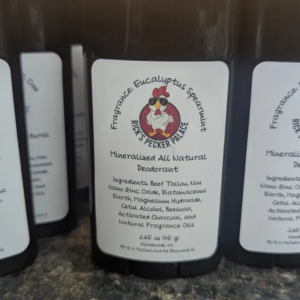 All Natural Mineralized Tallow Deodorant Black Raspberry Vanilla