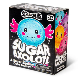 Scrunchems® Sugar Axolotl Squishy Fidget Toy