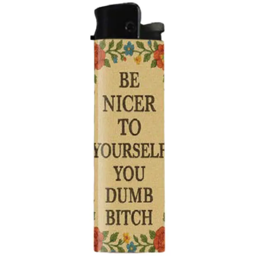 Be Nicer To Yourself You Dumb B-Tch Lighter