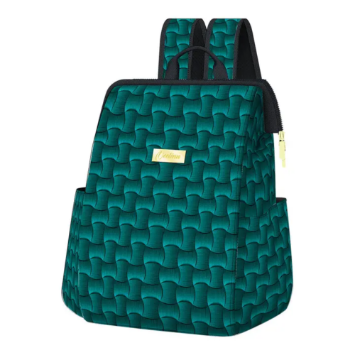 Olive Green Cooler Insulated Backpacks with Time Tunnel Expeditions Design
