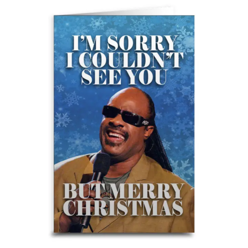 Sorry I Couldn't See You Christmas Greeting Card