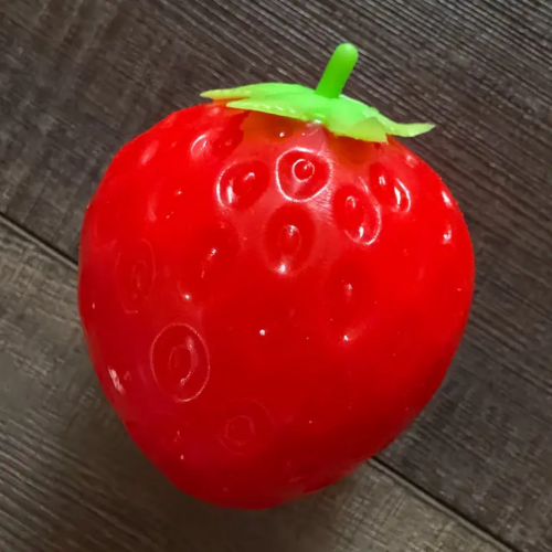 Squishy Squish Strawberry Stress Toy