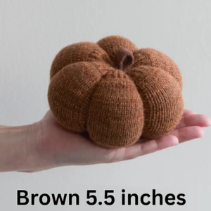 Cozy Pumpkins, Variegated Knit Yarn