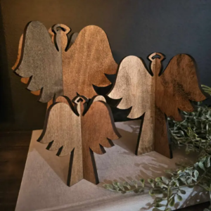 3D Angel Christmas Decor Table Filler Holiday Decor