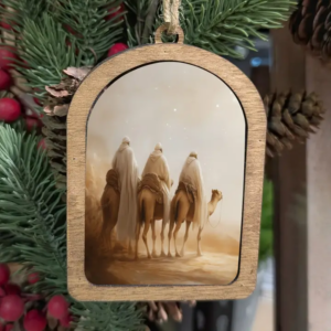 Canvas Arch Ornament Wise Men