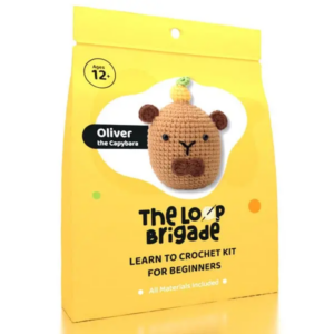 The Loop Brigade Diy Crochet Kit - Oliver the Capybara