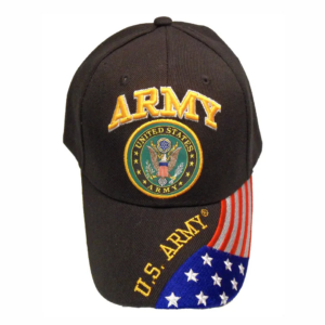 Army Emblem w/ Flag Cap