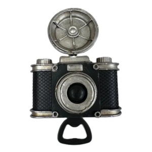Vintage Camera Fridge Magnet with Bottle Opener