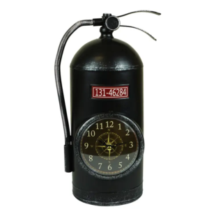 Fire Extinguisher Clock