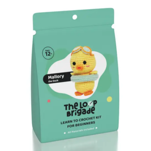 The Loop Brigade Diy Crochet Kit - Mallory the Duck
