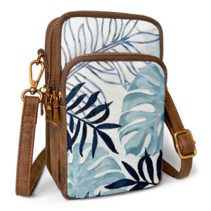 Tropical Leaves Phone Bag Brings Botanical Charm