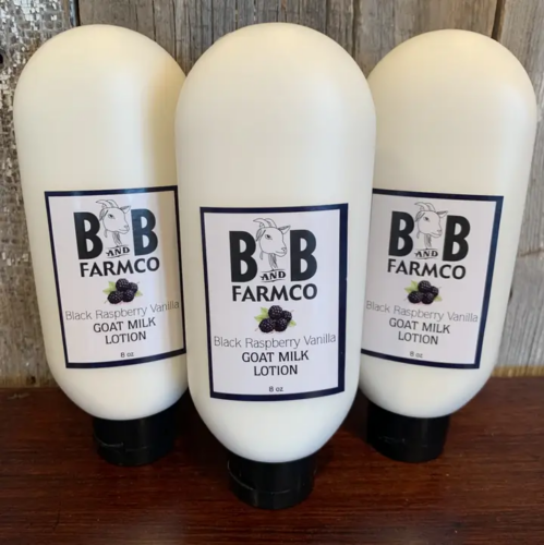 Black Raspberry Vanilla Goat Milk Lotion