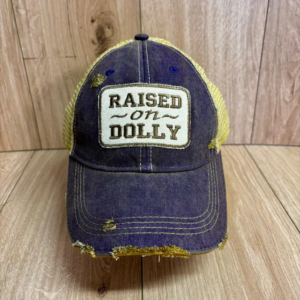 Raised On Dolly Basic Distressed Snapback Hat