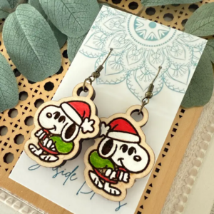 Christmas Character Hand Painted Lightweight Maple Wood